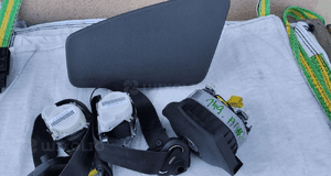 Air bag poduszki powietrzne kierowcy pasażera pasy przód vw amarok i 2H 11