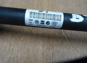 Półoś tylna vw passat audi 1K0501204F 4X4 13r 2