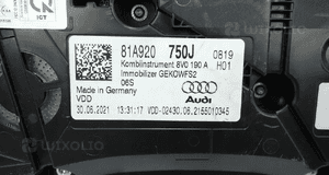 AUDI Q2 81A 2016- LICZNIK ZEGARY 81A920750J 6