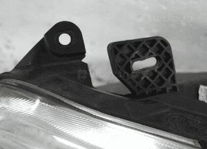 Ford fiesta MK7 lift soczewka cała lampa przód lewa przednia 4