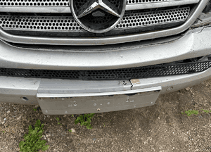 Mercedes ML 163 lift zderzak przod przedni halogen czujnik pdc 6