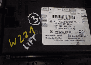 MODUŁ DRZWI LEWE PRZÓD LEWY MERCEDES W221 LIFT A2219008303 RADOM 2