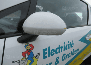 Lusterko elektryczne lewe opel corsa d 3 pin 2006- 2014 Y474 1