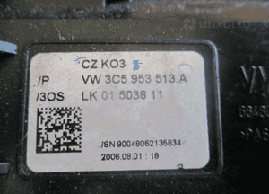 Przełącznik zespolony vw audi seat skod 3C0953549A 3
