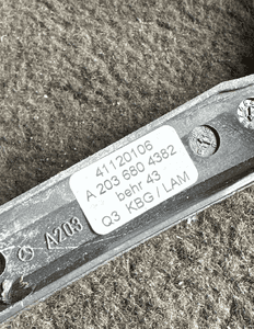 MERCEDES C 203  CLK 209 G 463 PANEL KLIMATYZACJI dekor 11