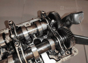 Audi Q7 4L 3.0 tdi cjga głowica cylindrów silnika wałki lewa komplet oryg 6