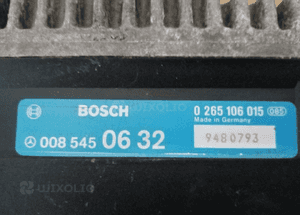 Komputer sterownik ABS ASR Mercedes W126 5.0 V8 0085450632 6