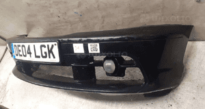 Zderzak przód przedni bmw E46 coupe cabrio m power pakiet czarny shwarz 2 3