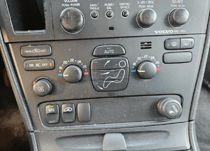 Volvo S60 V70 S80 XC70 panel sterowania nawiewu 00-05 5
