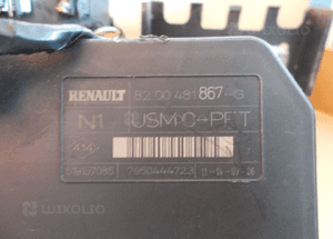 Zestaw komputer sterownik bsi licznik kluczyk citroen peugeot 9651556680 oryginał wysyłka! 12