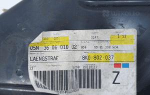 Podłużnica lewa audi A4 B8 8K0802037 6