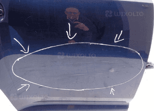 Drzwi prawy tył toyota avensis T27 fl kombi 8S6 2