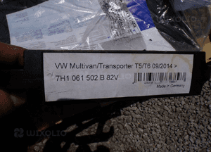 VOLKSWAGEN MULTIVAN TRANSPORTER T5 T6 DYWANIKI PRZÓD GUMOWE 7H1061502B ORYG 5