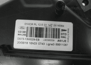 Ford mondeo MK5 zwykła nowa oryginalna lampa przednia prawa 11