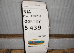 Drzwi prawe tylne fiat fiorino/ citroen nemo/ peugeot bipper 1