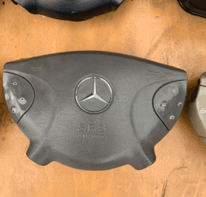 MERCEDES e211 g 463 poduszka air bag  kierowcy czarna szara beżowa ORYGINAŁ 3