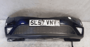 Zderzak przód przedni civic viii 8 ufo B536P granatowy granat spryskiwacze xenon  halogeny 1