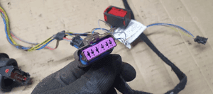 Wiązka instalacja drzwi prawy przód Peugeot 307 9642622980 7