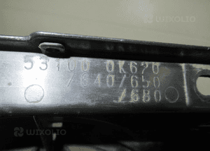Grill gril atrapa toyota hilux vii lift 2013-2015 11