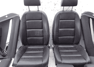 Fotele siedzenia skóra manualne audi A6 C6 kombi 5