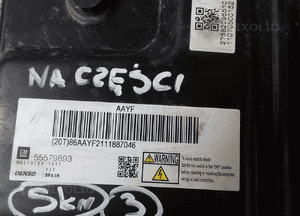 KOMPUTER STEROWNIK SILNIKA 55579893 OPEL 4