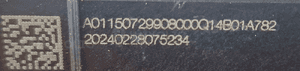 Mercedes-Benz S W223 Klamka zewnętrzna drzwi Lewe Przód A0115072990 3