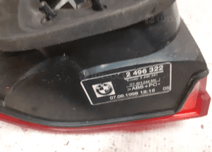 Lampa tylna prawa tył prawo bmw 5 E39 kombi lift 4