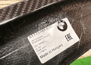Dokładka karbon carbon bmw 5 G60 G61 5A6FE85 m performance 4
