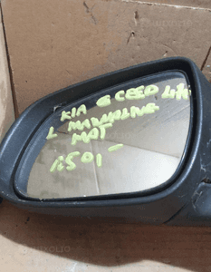 Lusterko lewe lewy lewa mat czarne matowe kia ceed lift fl 2