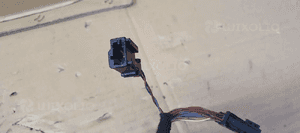 Lusterko lewe elektryczne 14 PIN 12+2 PIN Skoda Superb I 9910 7