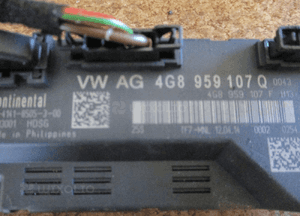 Sterownik klapy elektrycznej audi A7 4G 4G8959107Q 2