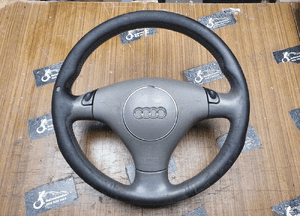 Kierownica Trzy 3 Ramienna Swing Air Bag Poduszka Skora Przyciski Zmiany Biegow AUDI A4 B6 B7 1