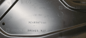 Mechanizm podnośnik szyby lewy tył VW Passat B6 3C4839755H 4