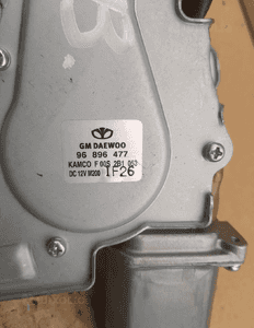 SILNICZEK WYCIERACZKI KLAPY MATIZ SPARK 96896477 2