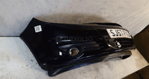 Zderzak przód przedni do opel corsa d halogeny kod kolor  Z20R czarny 4