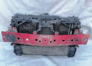 Pas przedni wzmocnienie chłodnica intercooler wentylator Mazda 6 III GJ 2.2 1