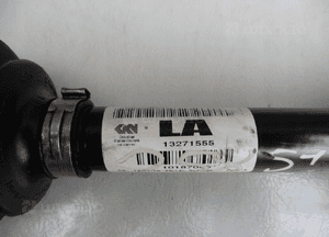 Półoś lewa 13271555 Opel Astra Iv j Zafira C 1,4 1,4 Turbo LA 4