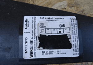 Poduszka fotela prawa volvo V50 S40 30615563 3