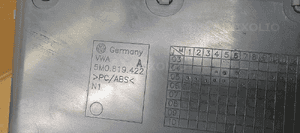 Ramka konsoli dekor panelu nawiewu VW Golf V Plus 5M0820075 6