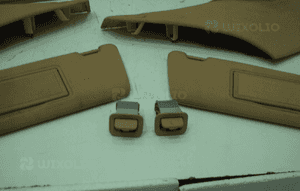 Podsufitka słupek osłona przeciwsłoneczna kpl mercedes cl W215 8