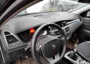 Renault Laguna III airbag poduszki deska konsola 1