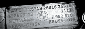 Bmw G70 G05 G06 G07 B58 pokrywa zaworów głowicy 7952876 4