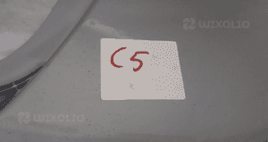 Zderzak tył tylny do opel astra h 3 iii Z163 szary 2