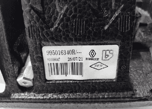 Zestaw naprawczy ucho styropian renault master iv 995016340R 2019-2024 5