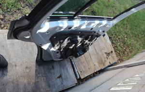 Drzwi tylne lewe vw tiguan i 5N0 LA7W 2011 20