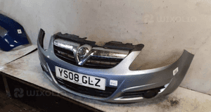 Zderzak przód przedni opel corsa d Z163 szary 2