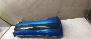 Zderzak tył tylny peugeot 207 kmf niebieski błękitny 3