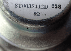 Głośnik basowy bang olufsen audi A4 B8 8T0035412D 5