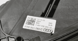 Reflektor lewy full led audi RS5 A5 8W6 matrix ciemna europa 4
