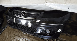 Zderzak przód przedni do mercedes a klasa E169 halogeny czarny 3